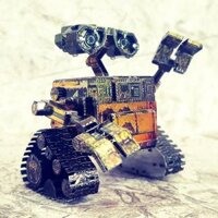 Mô Hình Kim Loại 3D Lắp Ráp Metal Head Robot Biết Yêu (50 mảnh, Wall-E) – MP1078