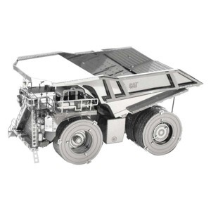 Mô hình kim loại lắp ráp 3D Caterpillar Mining Truck (Xe Ben Khai Thác) (Silver) MP537