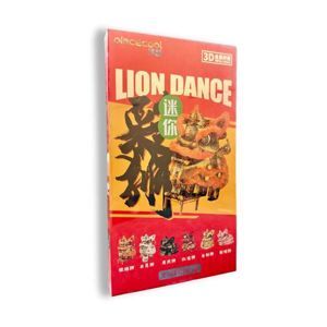 Mô hình kim loại lắp ráp 3D Dancing Lion (Con Lân) - Piececool