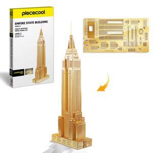 Mô hình kim loại lắp ráp 3D Piececool Tòa Nhà Empire State