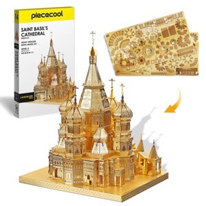 Mô hình kim loại lắp ráp 3D Piececool Nhà Thờ Chính Tòa