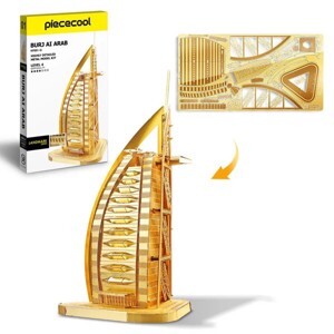 Mô hình kim loại lắp ráp 3D Piececool Burj Al Arab