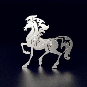 Mô hình kim loại lắp ráp 3D Race Horse (Ngựa Đua) - Steel Warcraft SW002