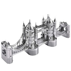 Mô hình kim loại lắp ráp 3D Tower Bridge (Cầu Tháp Luân Đôn) – Piececool