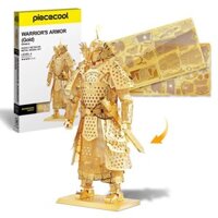 Mô Hình Kim Loại Lắp Ráp 3D Piececool Áo Giáp Hoàng Kim (186 mảnh, Warrior Armor) HP049-G – MP085