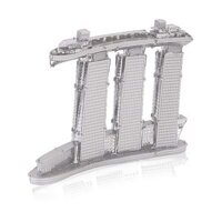 Mô Hình Kim Loại Lắp Ráp 3D Metal Mosaic Marina Bay Sands (35 mảnh) – MP674