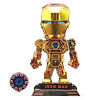 Mô Hình Kim Loại Lắp Ráp 3D Metal Head Marvel Iron Man (100 mảnh, Mark 43) – MP1003