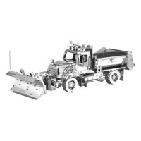 Mô Hình Kim Loại Lắp Ráp 3D Metal Head Freightliner Xe Ủi Tuyết 114SD (130 mảnh, Snow Plow) – MP853