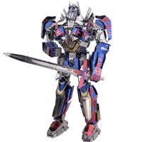 Mô hình kim loại lắp ráp 3D Optimus Prime (Robot Transformers) (Mixed Color) - MU MP342