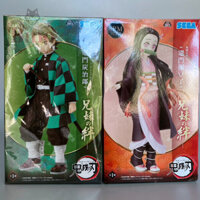 Mô hình Kimetsu no yaiba Tanjiro - Nezuko chính hãng - New seal - Full box