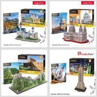 Mô hình lắp ghép 3D Cubic Fun cỡ lớn - Kỳ quan thế giới