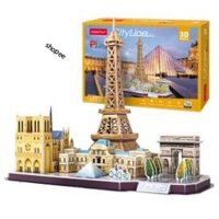 Mô hình lắp ghép 3D Cubic Fun cỡ lớn - Kỳ quan thế giới