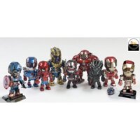 Mô Hình Lắp Ghép 3d Kim Loại avenger ,Iron man chibi