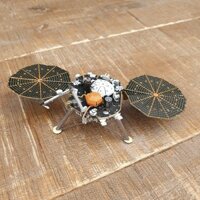 Mô Hình Lắp Ghép 3D Kim Loại Tự Ráp trạm đổ bộ InSight robot NASA thăm dò Sao Hỏa - Chưa Lắp