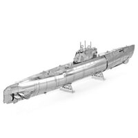 Mô Hình Lắp Ghép kim Loại 3D Tàu Ngầm U-boat Type XXI