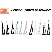 Mô Hình Lắp Ghép kim Loại 3D Kiếm Katana Samurai - Nhật Bản