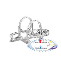Mô Hình Lắp Ghép kim Loại 3D Tàu Lượn Siêu Tốc
