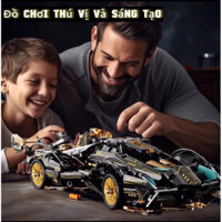 Mô hình lắp ghép siêu xe Lamborghini V12