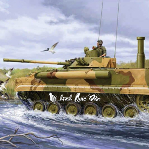 Mô hình lắp ghép xe chiến đấu bộ binh BMP-3