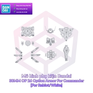 Mô hình lắp ráp 30MM Option Armor for Commander (Rabiot Exclusive/Navy) Bandai