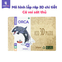Mô hình lắp ráp 3D chi tiết Cá voi sát thủ (ME4222E)