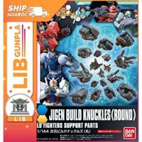 Mô hình lắp ráp Bandai Gundam HG BC / HGBF Build Fighter 1/144 Phụ kiện Bàn tay Jigen Build Knuckles - Round