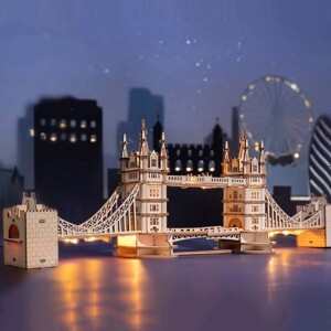 Mô hình lắp ráp Cầu Tower Bridge – Robotime TG412
