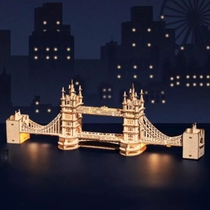 Mô hình lắp ráp Cầu Tower Bridge – Robotime TG412
