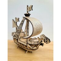 Mô hình lắp ráp gỗ 3D - Tàu Going Merry