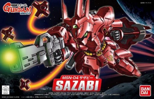 Mô hình lắp ráp Gundam Bandai SD sazabi