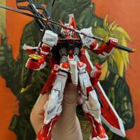 Mô hình lắp ráp Gundam hg tấn công miễn phí sơ sinh miễn phí Kỳ lân đỏ dị giáo bảy thanh kiếm hình vẽ cậu bé Anime