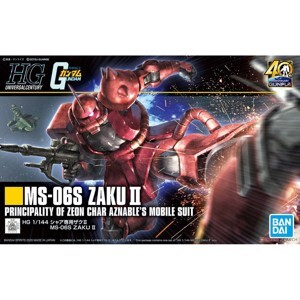 Mô hình lắp ráp Gundam HG UC MS-06S Zaku II Revive