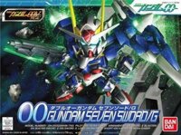 Mô hình lắp ráp Gundam SD BB 00 Gundam Seven Sword/G