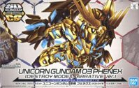 Mô hình lắp ráp Gundam SD CS Unicorn Gundam 03 Phenex