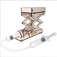 Mô hình lắp ráp hệ thống bơm thủy lực DIY WOOD STEAM - HYDRAULIC MACHINE ☘️ FREESHIP ☘️