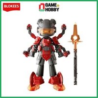 Mô Hình Lắp Ráp Hero Infinity Model Kit Armor Version 03 Nezha Battle Suit - Na Tra - Chính Hãng Blokees