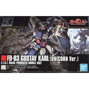 Mô hình lắp ráp HG Gustav Karl Unicorn Ver Bandai