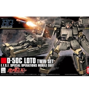 Mô hình lắp ráp HG UC 106 Loto Twin Set
