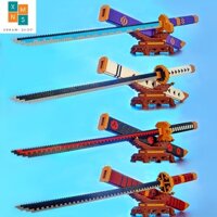 Mô Hình Lắp Ráp Kiếm Zoro Katana Có Vỏ Linkgo Nhân Vật Anime One Piece Đồ Chơi 3D Dài 63cm - Đảo Hải Tặc