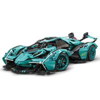Mô hình lắp ráp kiểu LEGO siêu xe Lamborghini V12 - Sản phẩm chất lượng cao dành cho người yêu thích siêu xe 3s Store