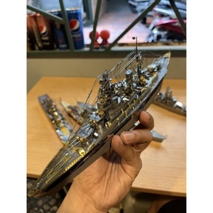 Mô hình lắp ráp kim loại Thiết Giáp hạm Nagato Piececool P091-SG