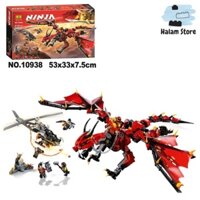 Mô hình lắp ráp Lego Ninjago Bela 10938 70653 - Đồ chơi xếp hình Rồng chúa Firebourne