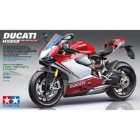 Mô hình lắp ráp Moto Tamiya 1/12 Motorcycle Series Ducati 1199 Panigale S Tricolore