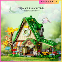 Mô hình lắp ráp Ngôi nhà trong mơ - Tiệm cà phê cổ tích - Dream House - Fairy Tale Cafe -  52007 - GUDI