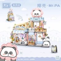 Mô Hình Lắp Ráp Nhà Loz Tiệm Hoa 7202, Tiệm Bánh Cá 7201