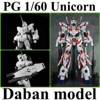 Mô hình lắp ráp PG 1/60 Unicorn gundam RX-0 Daban model