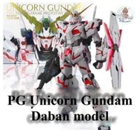 Mô hình lắp ráp PG 1/60 Unicorn gundam RX-0 Daban model