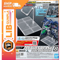 Mô hình lắp ráp Phụ Kiện Gundam Đế trưng Action Base 8 - Clear - thích hợp cho MG, FM, mô hình tỉ lệ 1/100