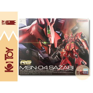 Mô hình lắp ráp RG MSN-04 Sazabi