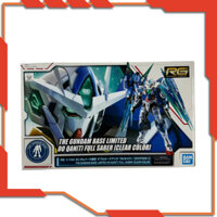 Mô hình lắp ráp RG The Gundam Base Limited 00 QanT Full Saber [Clear Color] tỉ lệ 1/144 - Chính hãng Bandai